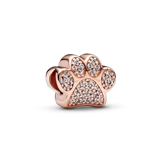 Sparkling Paw Print Charm pakabukas - Pandora Lietuva