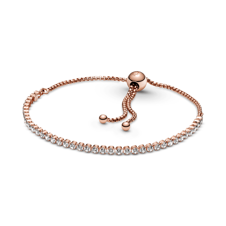 Sparkling Slider Tennis Bracelet - Pandora Lietuva