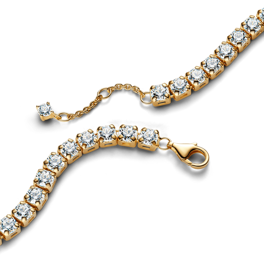 Spindinti drąsaus stiliaus teniso apyrankė - Pandora Lietuva