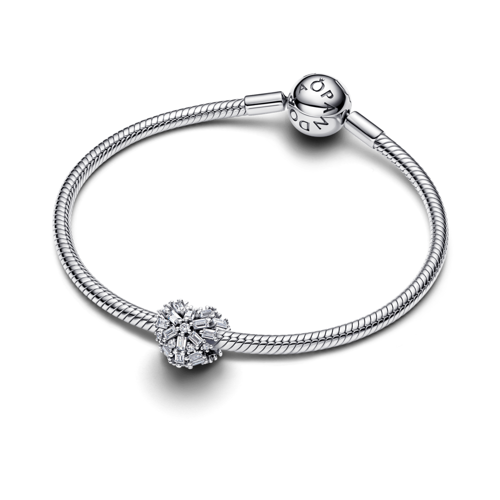 Spindintis karoliukas „Širdis“ - Pandora Lietuva