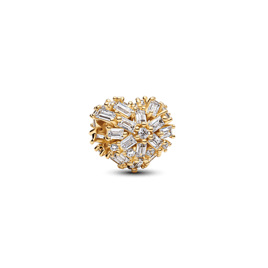 Spindintis karoliukas „Širdis“ - Pandora Lietuva