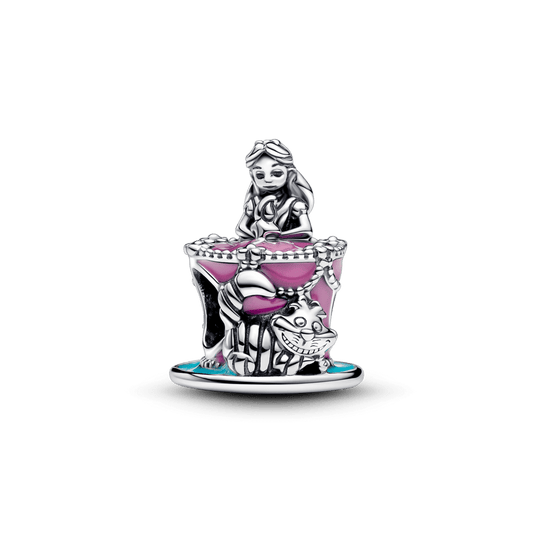 Talismanas „Gimtadienio tortas“ iš „Disney Parks“ kolekcijos „Alisa Stebuklų šalyje“ - Pandora Lietuva