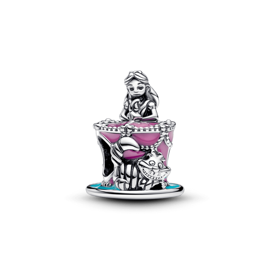 Talismanas „Gimtadienio tortas“ iš „Disney Parks“ kolekcijos „Alisa Stebuklų šalyje“ - Pandora Lietuva