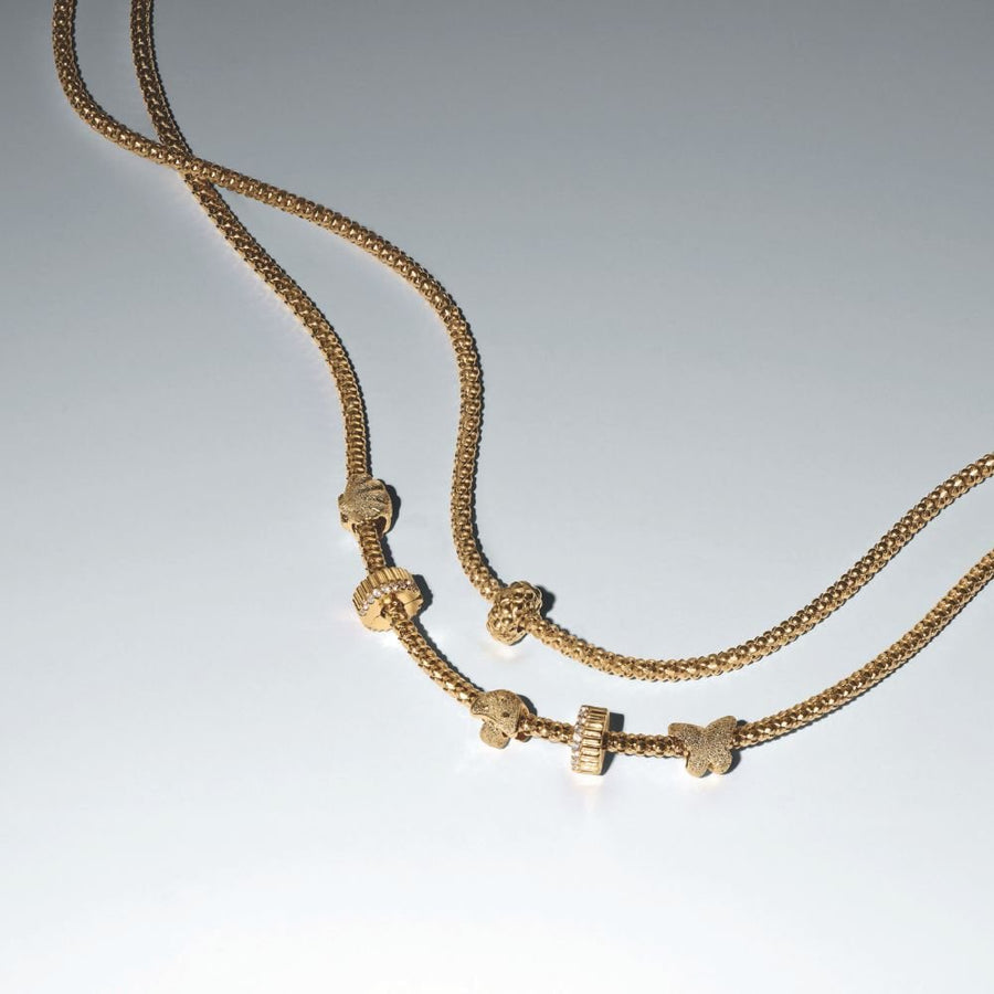 Tekstūrinis mini karoliukas „Grybas“ - Pandora Lietuva