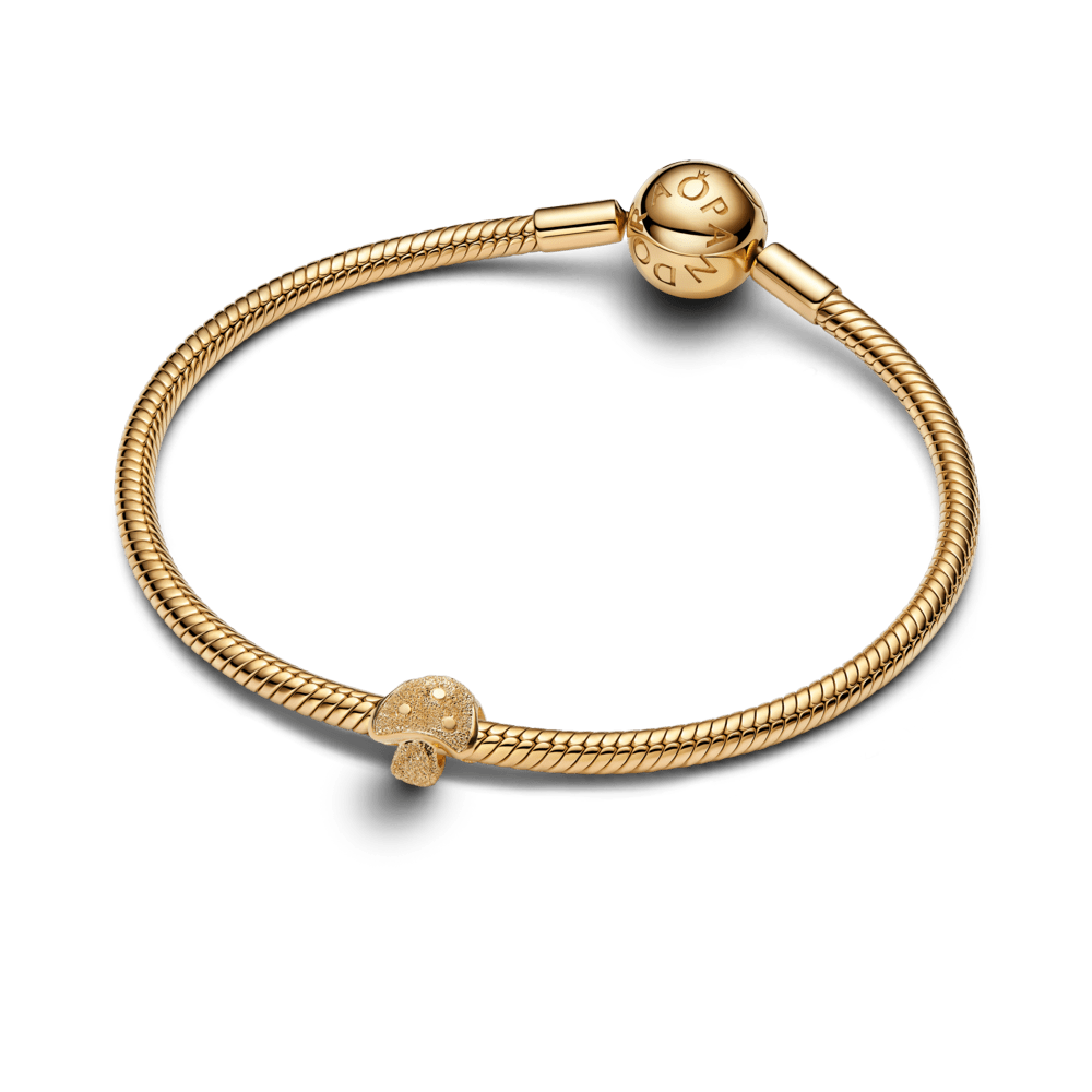 Tekstūrinis mini karoliukas „Grybas“ - Pandora Lietuva