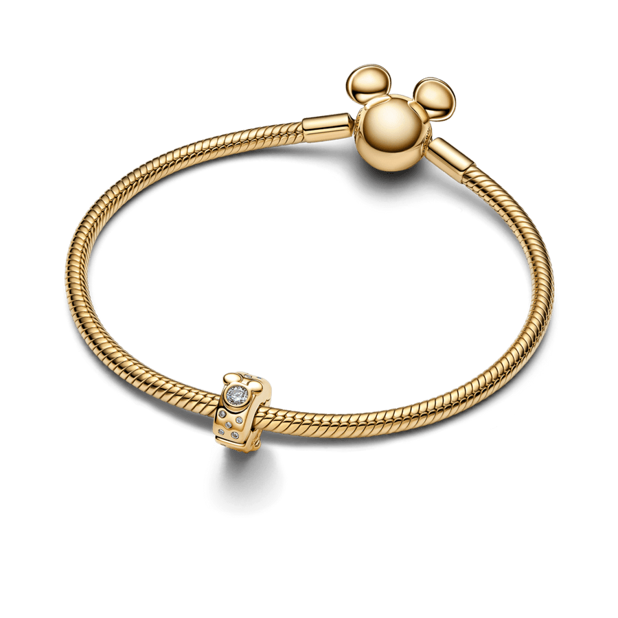 Užsegamas „Disney“ karoliukas „Peliukai Mikis ir Minė“ - Pandora Lietuva