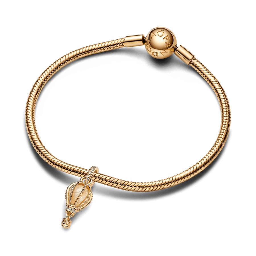 Žėrintis skaidrus talismanas „Oro balionas“ - Pandora Lietuva