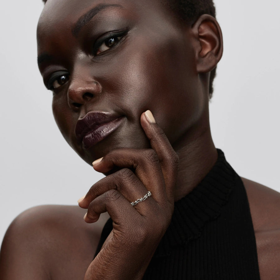 Žiedas „Pusmėnulis“ - Pandora Lietuva