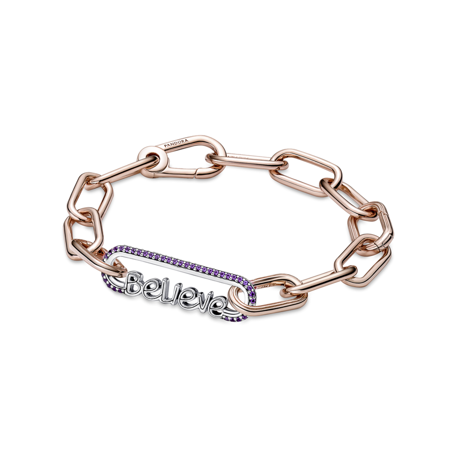 Pandora ME dekoratīvais posms ar vārdu “Ticība”