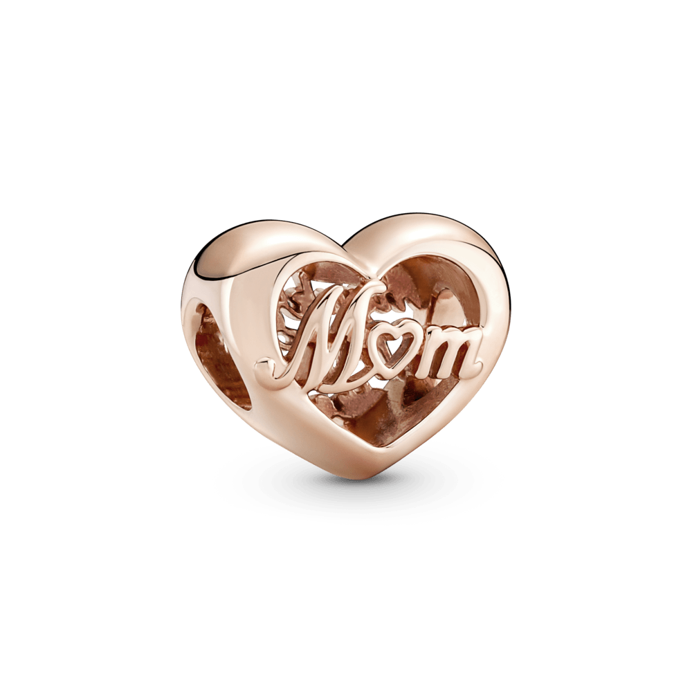 „Ačiū tau, Mama“ širdies formos karoliukas - Pandora LT