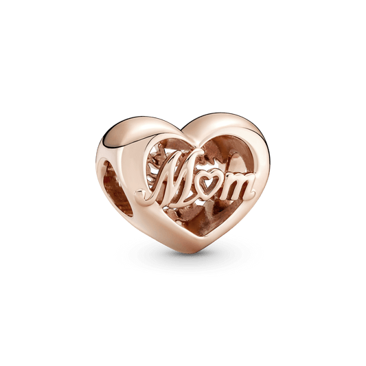 „Ačiū tau, Mama“ širdies formos karoliukas - Pandora LT