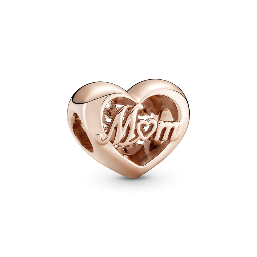 „Ačiū tau, Mama“ širdies formos karoliukas - Pandora LT