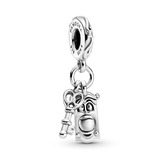Alisos stebuklų šalyje Rakto ir Durų rankenos kabantis karoliukas - Pandora LT