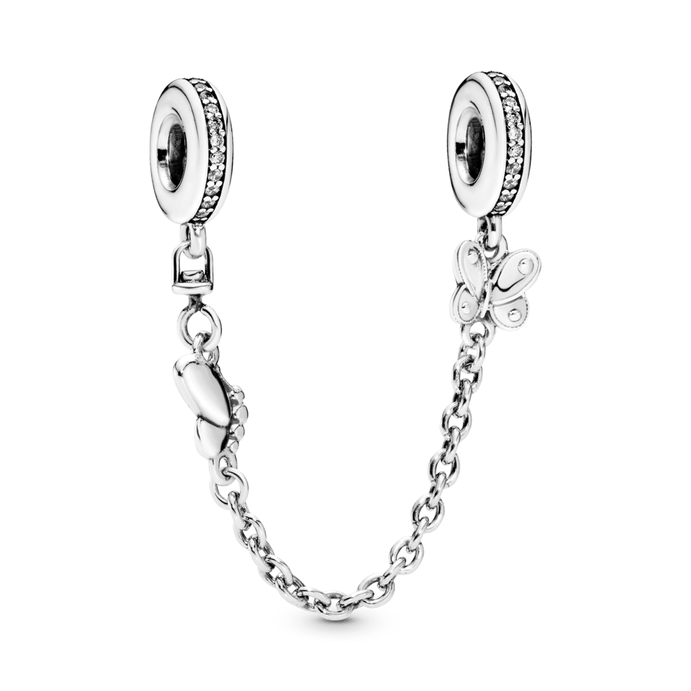 Apsauginė Grandinėlė su Drugeliais - Pandora Lietuva