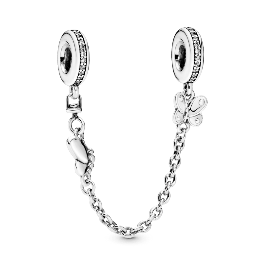 Apsauginė Grandinėlė su Drugeliais - Pandora Lietuva