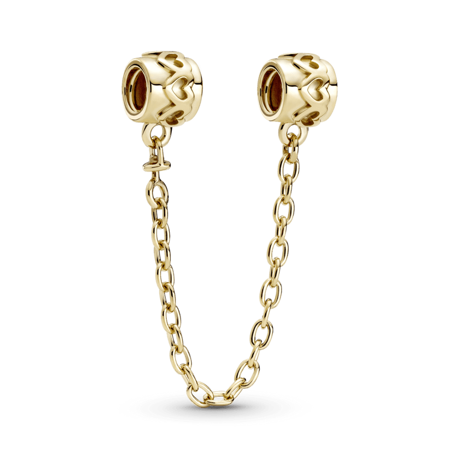 Apsauginė širdelių formos grandinėlė - Pandora LT