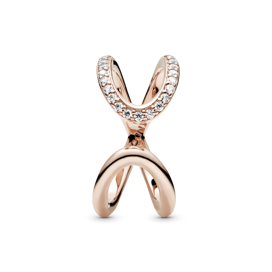 Apsukamas atviras begalybės žiedas - Pandora LT