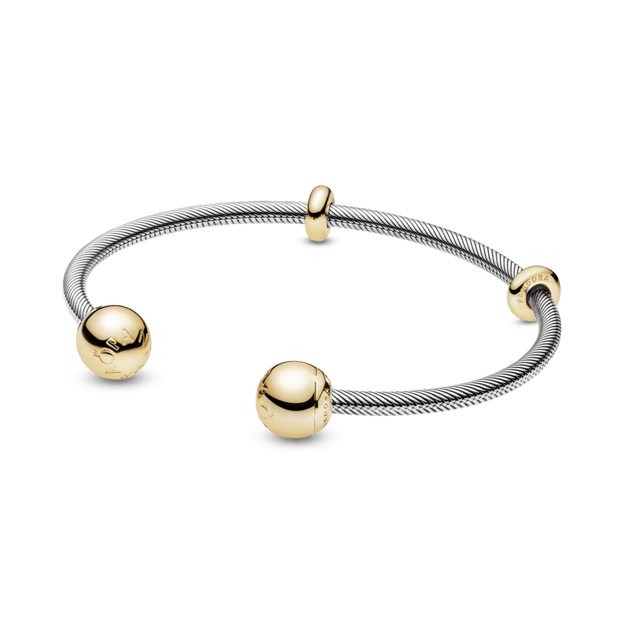 Atvira gyvatės formos grandinėlė-apyrankė Pandora Moments - Pandora Lietuva