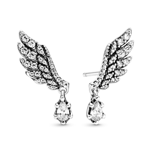 Auskarai Angelo Sparnai - Pandora Lietuva