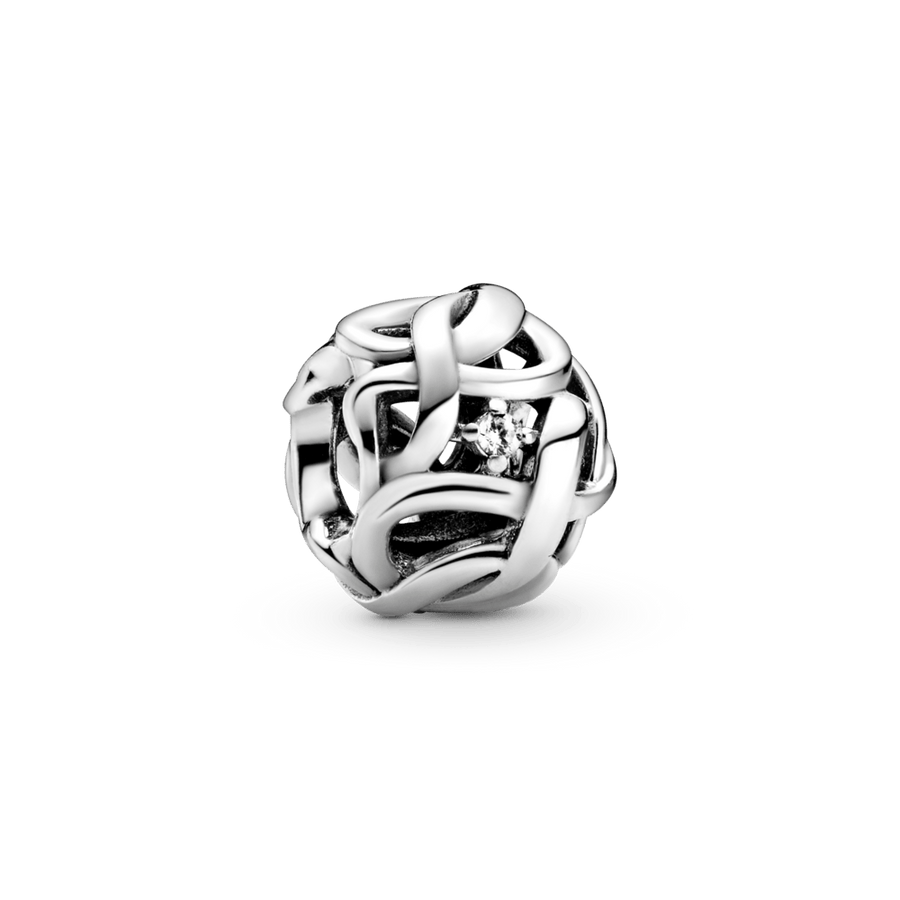 Ažūrinis Begalybės karoliukas - Pandora Lietuva