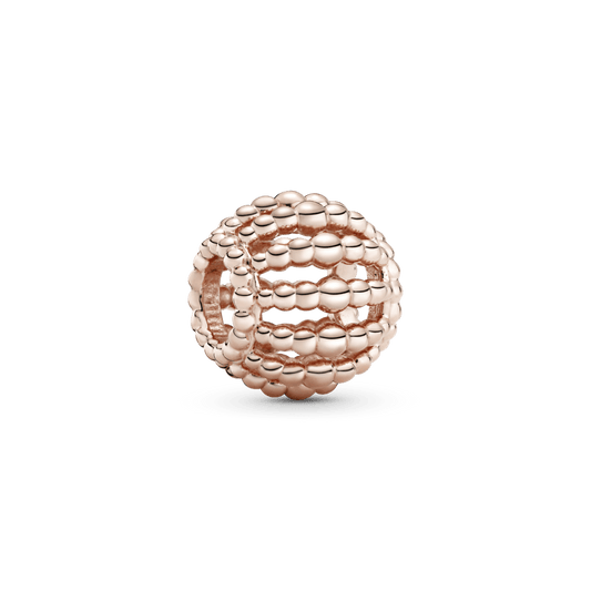 Ažūrinis karoliukas su burbuliukais - Pandora Lietuva