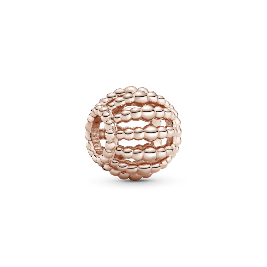 Ažūrinis karoliukas su burbuliukais - Pandora Lietuva