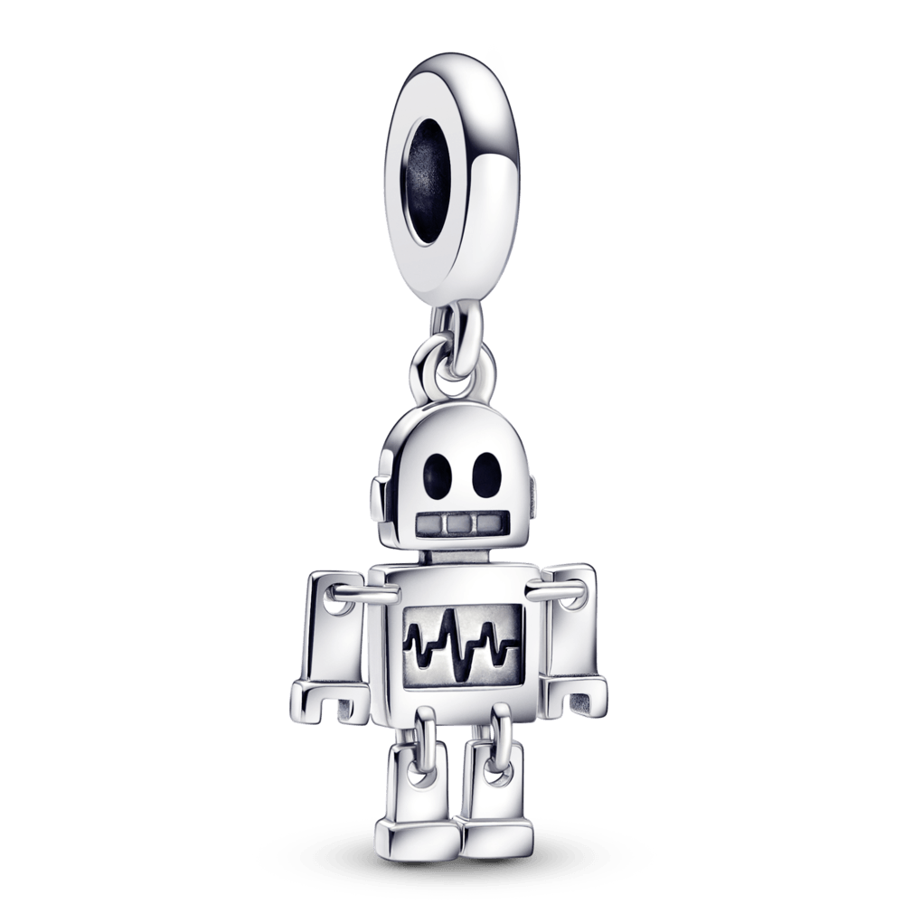 Bestie Bot Robot Dangle Charm pakabukas - Pandora LT
