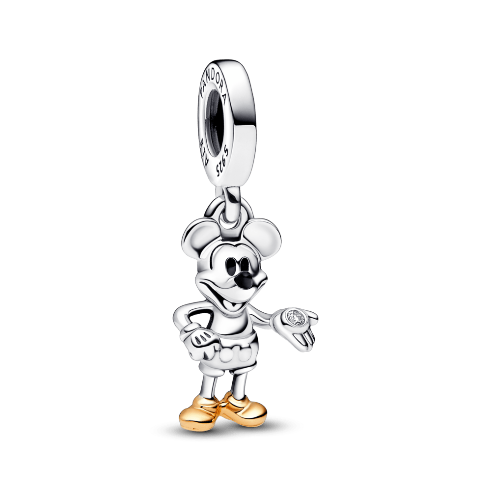 Disnėjaus 100 Jubiliejaus Mickey Mouse Karoliukas - Pandora Lietuva