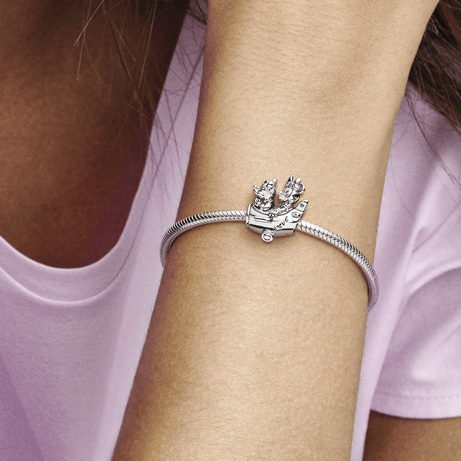 Disnėjaus Peliuko Mikio ir Pelytės Minės lėktuvo karoliukas - Pandora LT