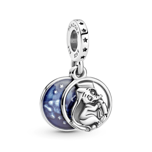 „Disney“ kolekcijos karoliukas-pakabukas su miegančiu drambliuku Dumbo - Pandora LT