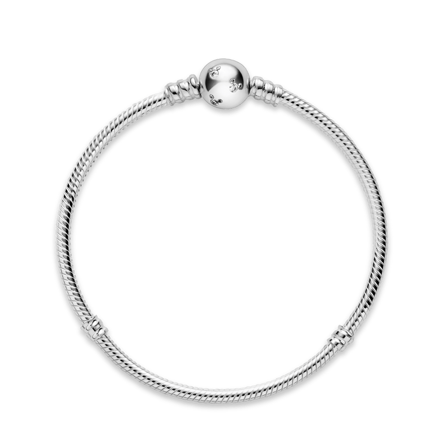 Disney kolekcijos Pandora Moments apyrankė su Peliuko Mikio siluetu - Pandora LT