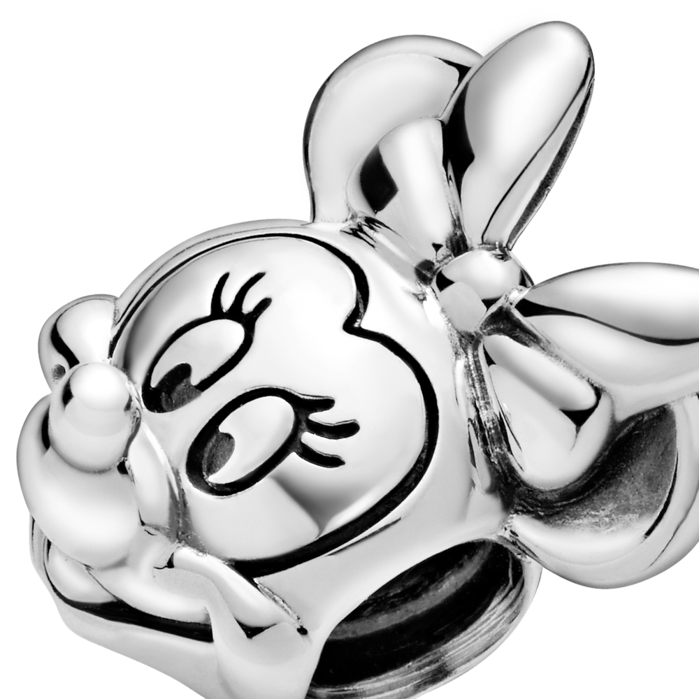 „Disney“ kolekcijos Pelytės Minės formos sidabrinis karoliukas - Pandora LT