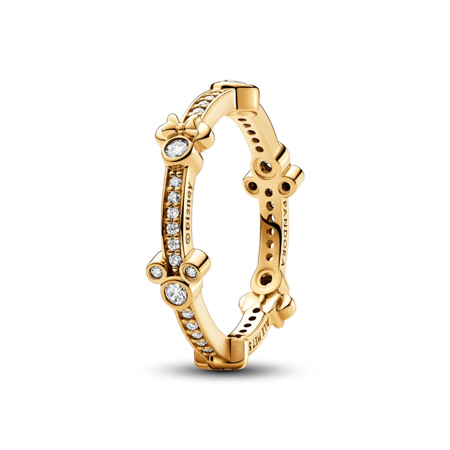 Disney Mickey Mouse & Minnie Mouse Sparkling Eternity Ring - Pandora Lietuva