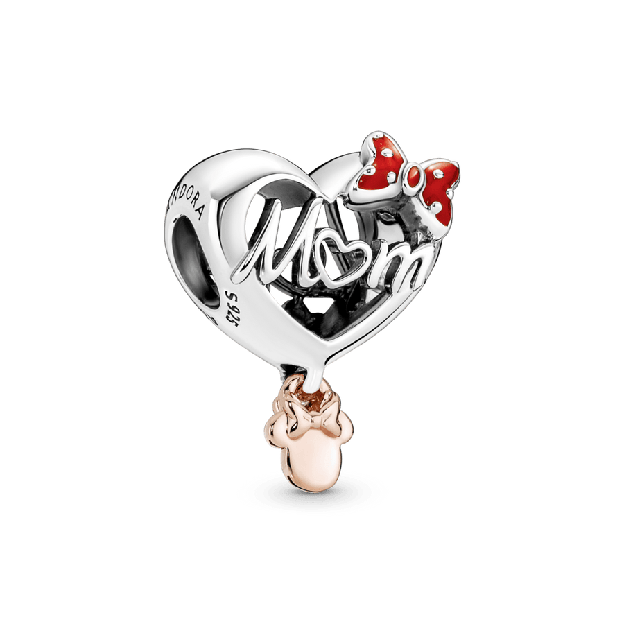 Disney Minnie Mouse mamos širdelės karoliukas - Pandora LT