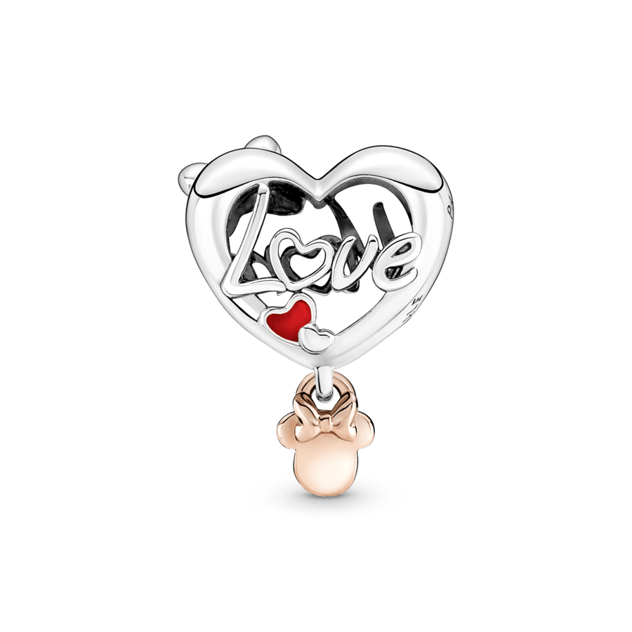 Disney Minnie Mouse mamos širdelės karoliukas - Pandora LT