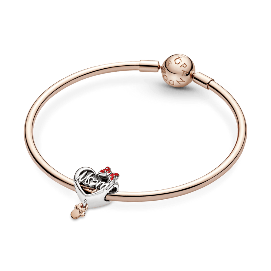 Disney Minnie Mouse mamos širdelės karoliukas - Pandora LT