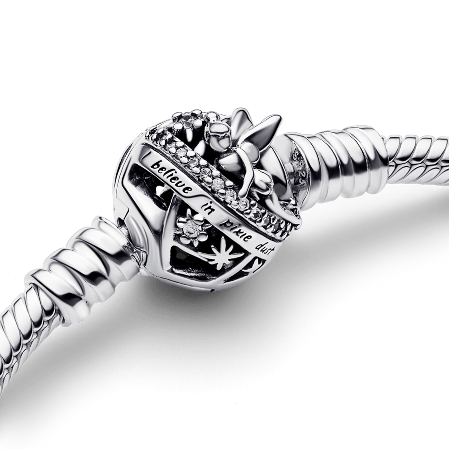 Disney Tinker Bell Clasp Moments gyvatės pynimo grandinėlės apyrankė - Pandora LT