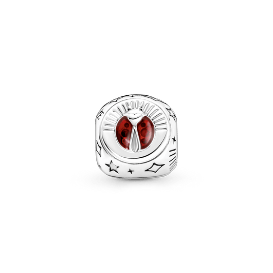 Dobilas, pasaga ir boružėlė – tripusus karoliukas - Pandora LT