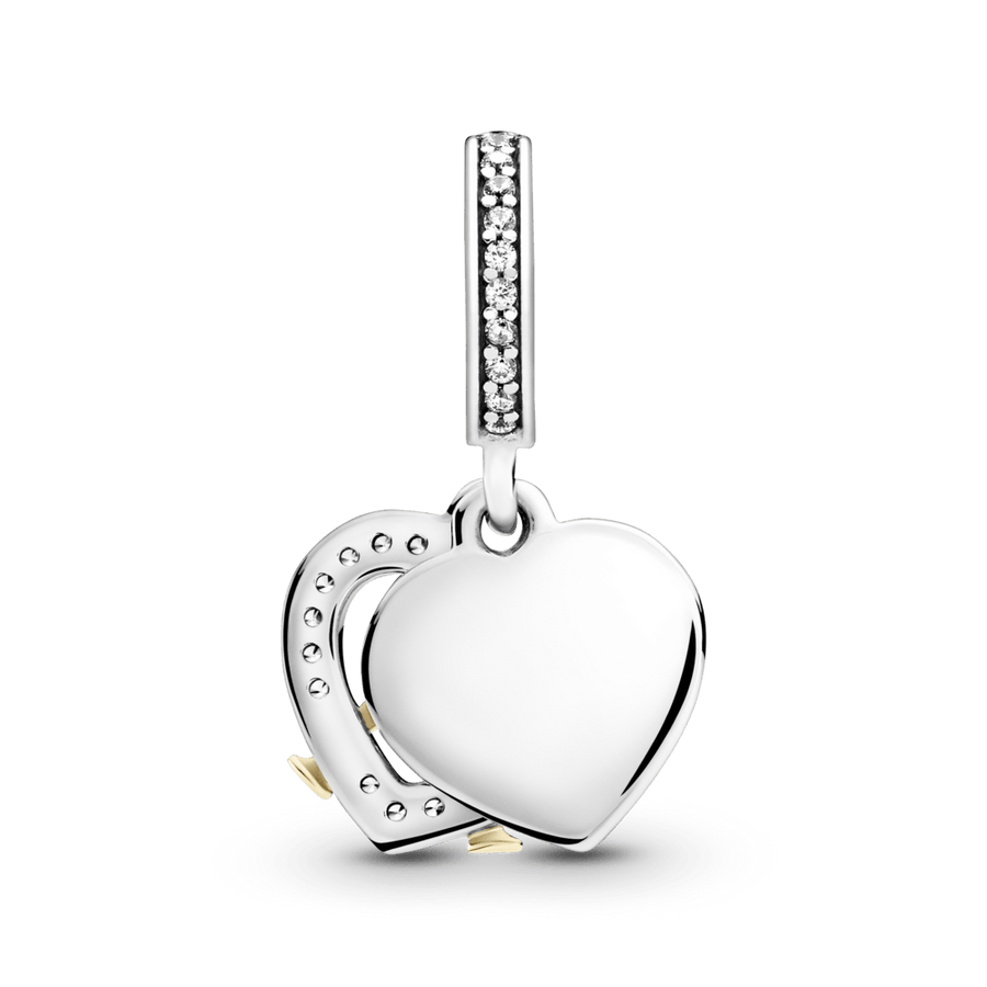 Dviejų atspalvių Laimingų sukaktuvių kabantis karoliukas - Pandora LT