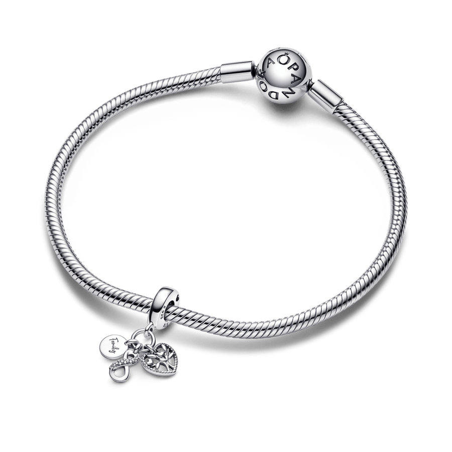 Family Infinity Triple Dangle Charm pakabukas - Pandora Lietuva