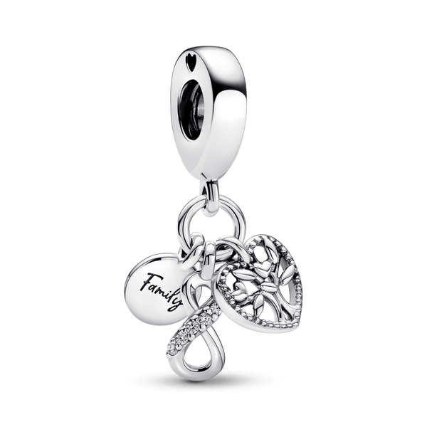 Pandora K14 Charm  ①Piece  〔Blaik lotus〕 Retired Pandora 14K Gold Black Lotus Charm :: Murano Glass