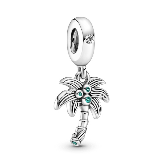 Kabantis karoliukas su palme ir kokoso riešutais - Pandora Lietuva