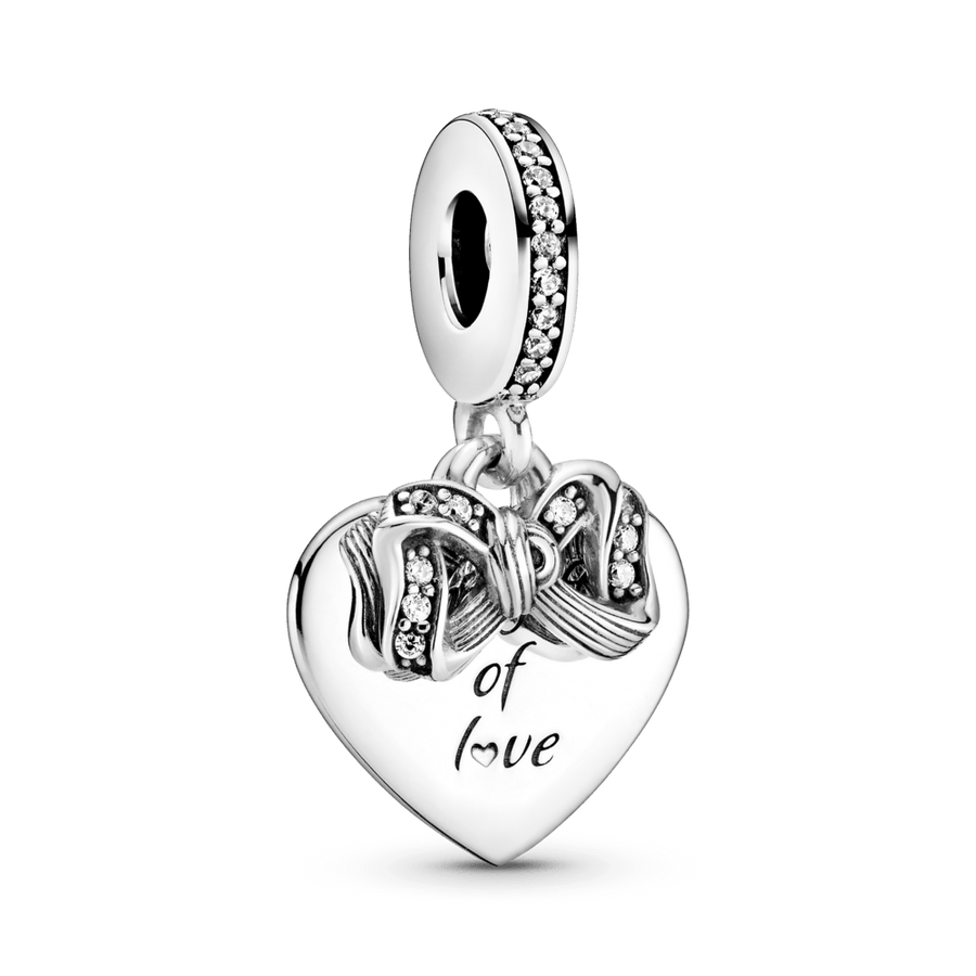 Kaspino ir Mylinčios Širdies kabantis karoliukas - Pandora Lietuva