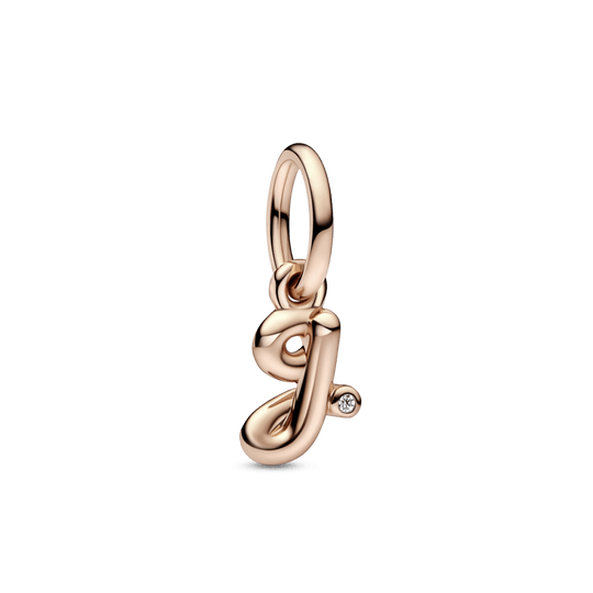 Letter g Script Alphabet Dangle Charm - Pandora LT