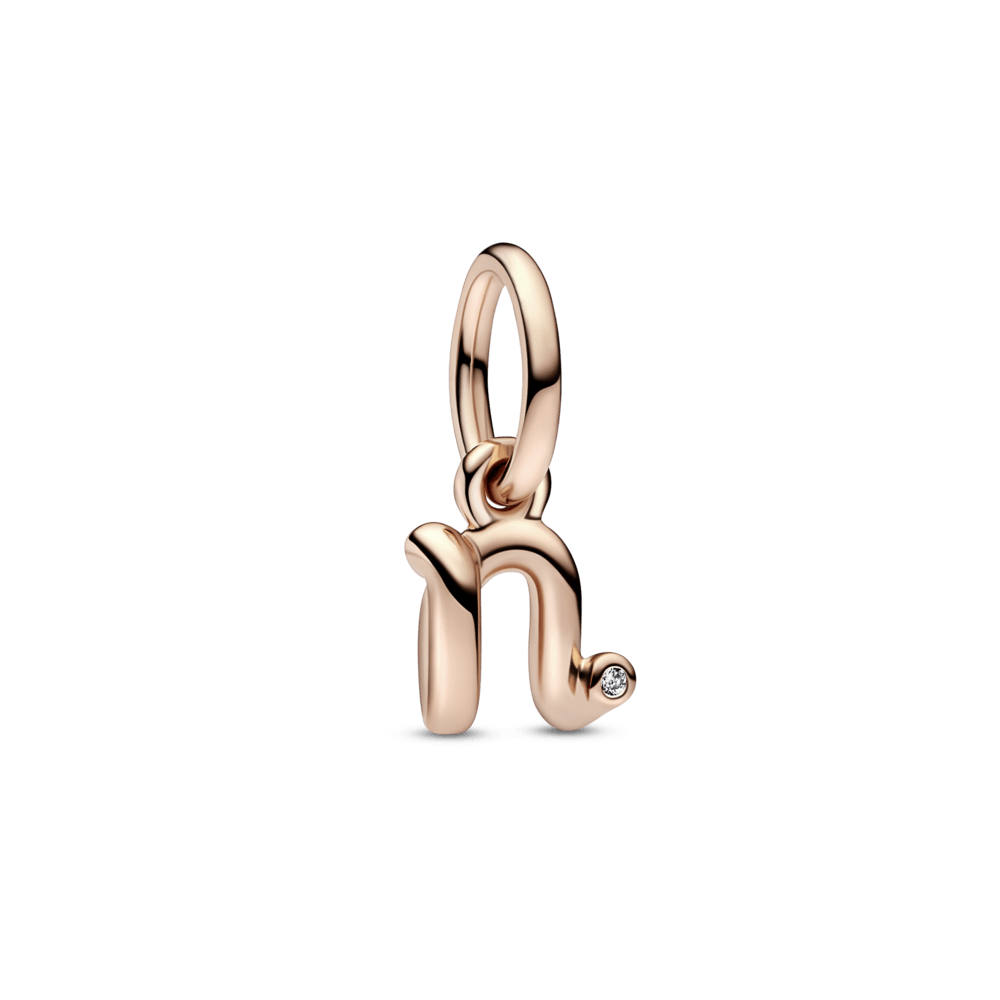 Letter n Script Alphabet Dangle Charm - Pandora LT