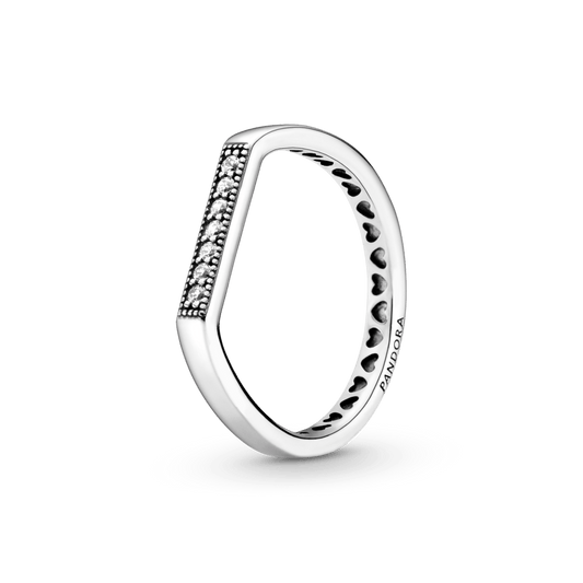 Logotipo juostos derinamas žiedas - Pandora LT