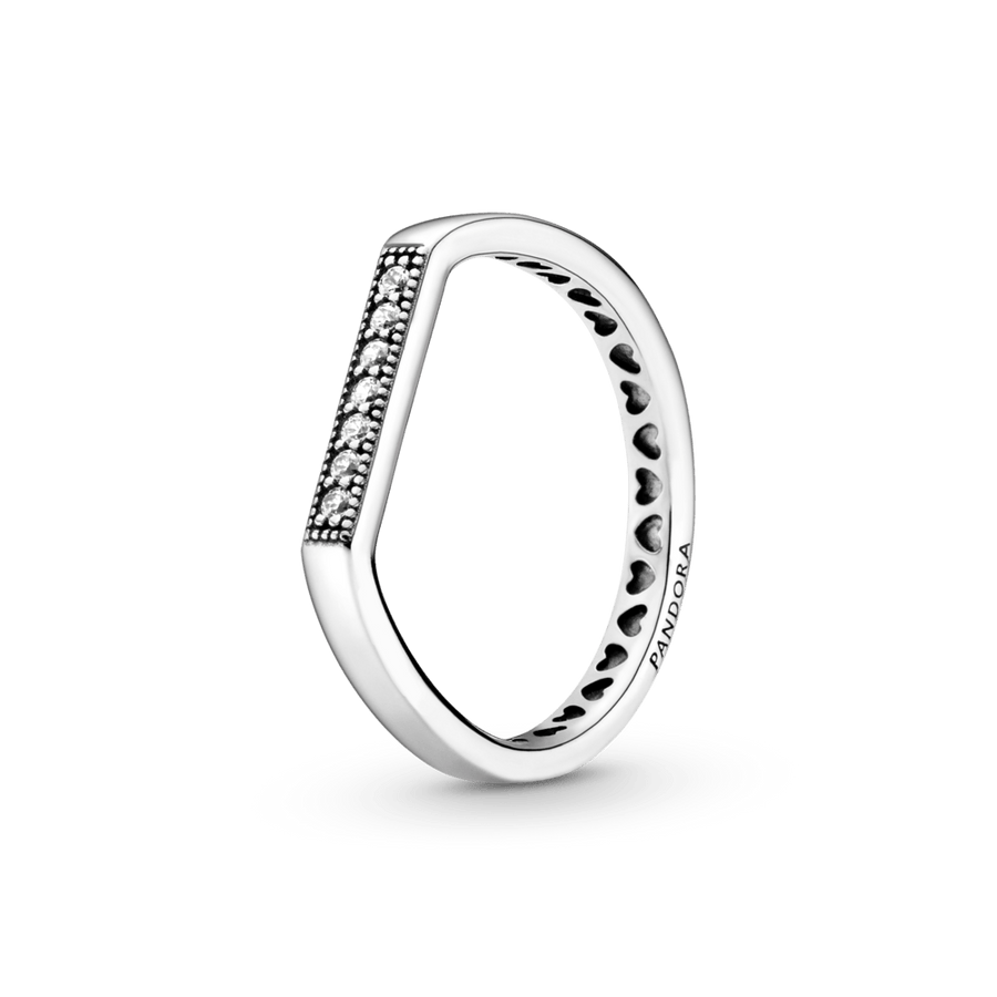 Logotipo juostos derinamas žiedas - Pandora LT