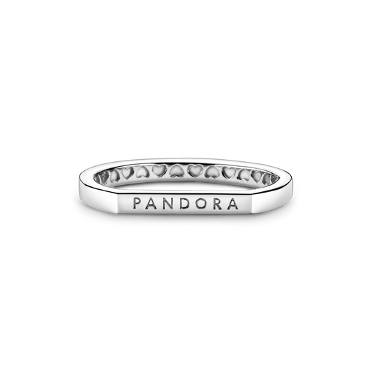 Logotipo juostos derinamas žiedas - Pandora LT