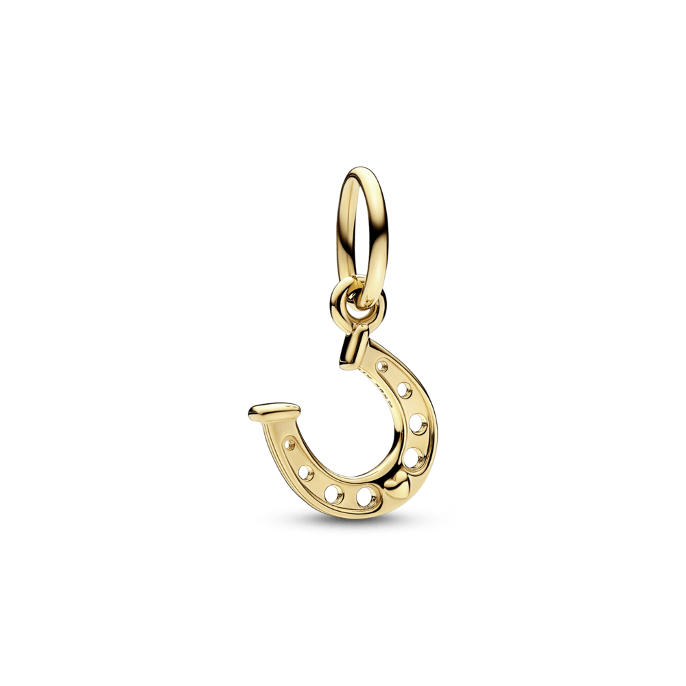 Lucky Horseshoe Dangle Charm - Pandora LT