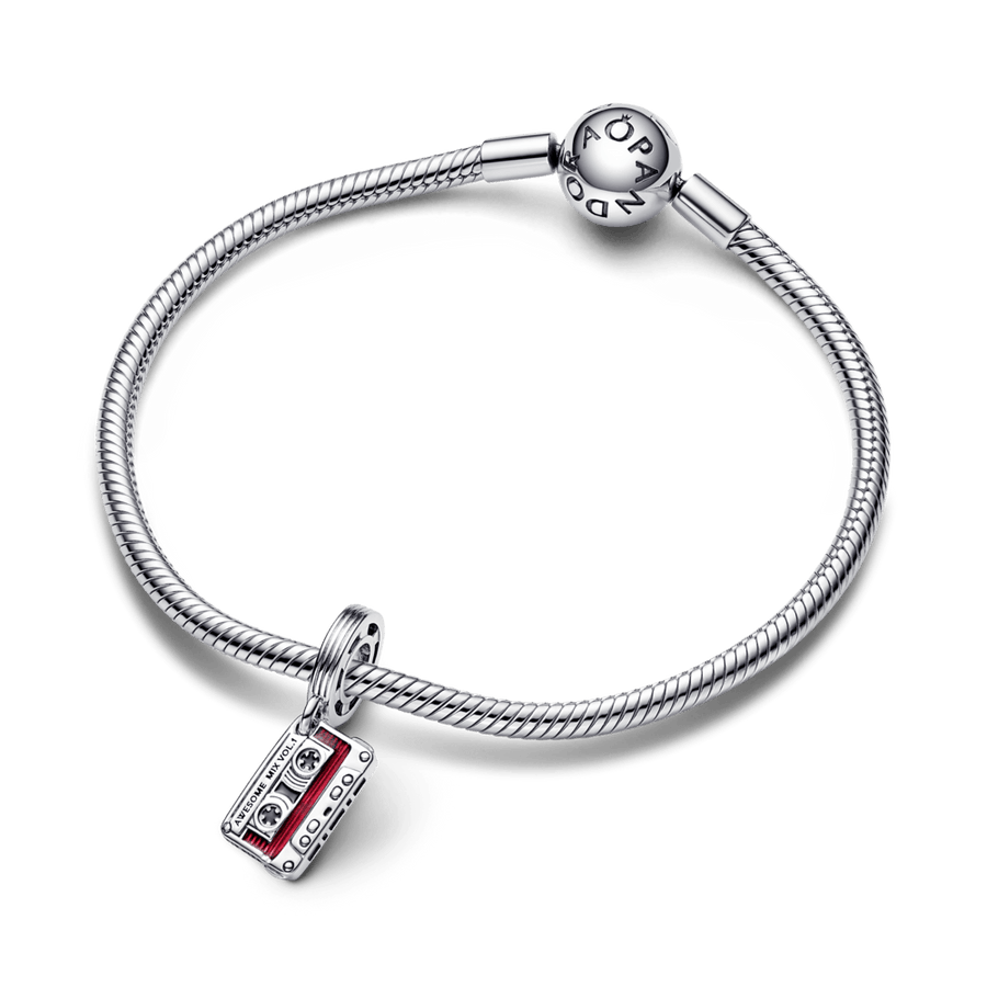 Marvel Guardians of the Galaxy Cassette Tape Dangle Charm - Pandora Lietuva